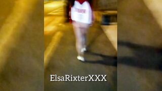 My evening walk without underwear – ElsaRixterXXX
