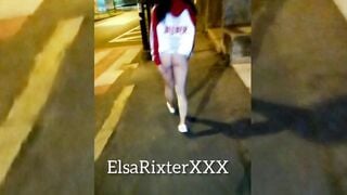 My evening walk without underwear – ElsaRixterXXX