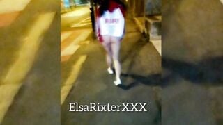 My evening walk without underwear – ElsaRixterXXX