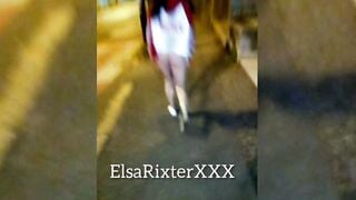 My evening walk without underwear – ElsaRixterXXX