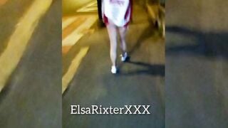 My evening walk without underwear – ElsaRixterXXX