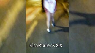 My evening walk without underwear – ElsaRixterXXX
