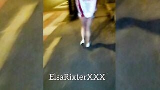 My evening walk without underwear – ElsaRixterXXX
