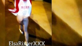 My evening walk without underwear – ElsaRixterXXX