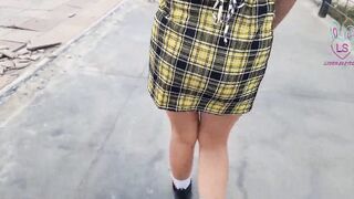 Insane outdoors masturbation with sex sex toy – getting real orgasm