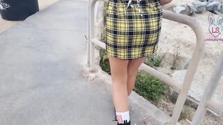 Insane outdoors masturbation with sex sex toy – getting real orgasm