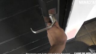 CARNE DEL MERCADO - Amazing Hispanic 19 Year Old Indulges Inside Rough Sex