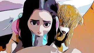 Submissive Step Daughter Takes Advantage of Her Perverted Stepdad Every Day Anime Anime