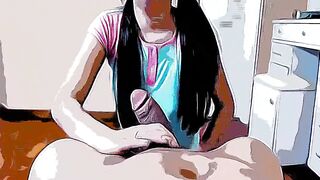 Submissive Step Daughter Takes Advantage of Her Perverted Stepdad Every Day Anime Anime