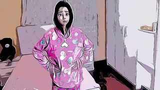 Step Daughter is Sexually Trained by her Pervert Father when her Milf is not at Home Anime Anime