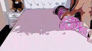Step Daughter is Sexually Trained by her Pervert Father when her Milf is not at Home Anime Anime