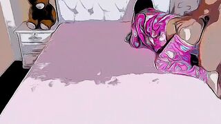 Step Daughter is Sexually Trained by her Pervert Father when her Milf is not at Home Anime Anime