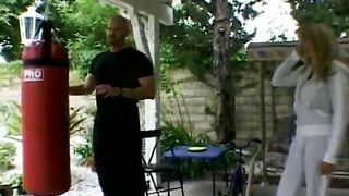 Hand-to-hand fighting instructor accepts unique thanks from