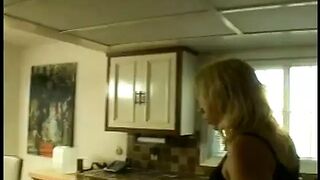 Crazy Sexy blonde floozie with perky titties loving fucking