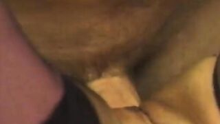 Slutty Girl inside mesh gets booty finger fuck and plowed on couch