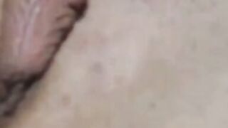 Brunette Webcam Close Up: Hairy Pussy & Ass Fingering