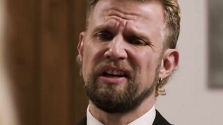 Megan Mistakes & Cyber Doll Suck Priest's Cock Before Wedding Threesome