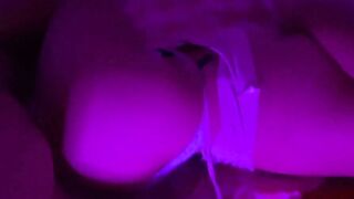 Brunette Teen Sucks Older Man's Cock on Casting Couch for Big Cumshot