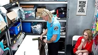 Mature Tutor Danni Sucks Officer Jason's Cock After Shoplifting Bust
