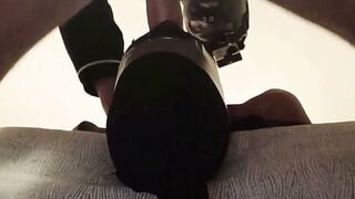 Bound & Gagged MILF Deepthroats Massive Cock Until Creampie
