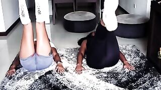 Colombian Dyke Carla Moretti Extreme Anal Sex on Rug