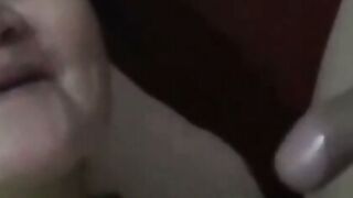 Amateur Mature Asian Woman Gets Plowed by Younger Man on Bed