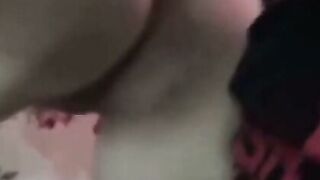 Amateur Mature Asian Woman Gets Plowed by Younger Man on Bed
