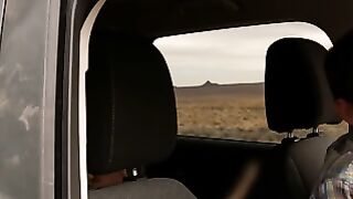 Amber Rayne Desert Bondage Hogtied Cane Fuck & Cock Sucking