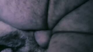Hairy Bear Sucks Cock & Blows Big Load On Tattooed Partner