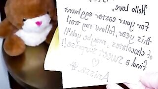Nina Deepthroats Big Dick in Pink Bunny Robe