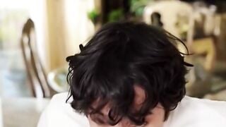 Ricky Spanish Gets Cum Shot In Throat By Blonde Sybil Stallone