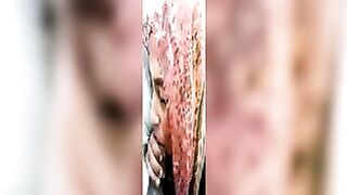 Amateur Girl in Hijab Sucks Cock with Passionate Deepthroat