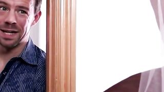 Allison Moore Wedding Night Anal Cum Swallow with Eric Everhard