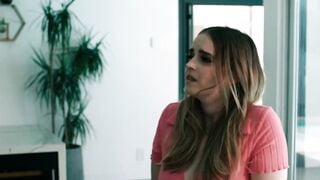 Boss Fuck: Busty Blonde Codi Vore Deepthroats Hard Cock in Shower