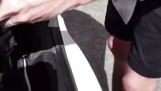 Delicious Sucks Cock & Swallows Cum on Mexico Road Trip