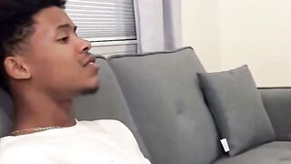 Step Mom Eve Deepthroats Lil D's BBC Cock Until Cum Swallow