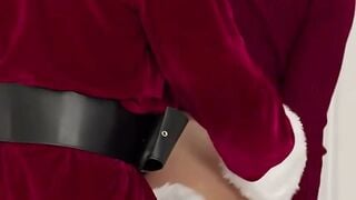 Melody Marks & Penny Barber Christmas Group Sex with Santa