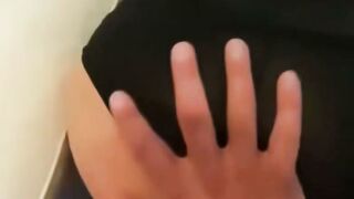 Blonde Cougar in Tight Black Latex Deepthroats Big African Dick and Takes Rough Anal