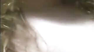 Homemade Arab BBW with Huge Natural Tits & Hairy Pussy
