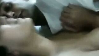 Amateur Indian Wife Sucks Cock On Webcam For Husband