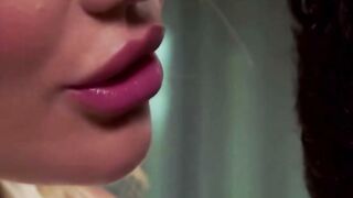 Savannah Bond Deepthroats Thick Black Dick In Kitchen