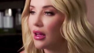 Savannah Bond Deepthroats Thick Black Dick In Kitchen