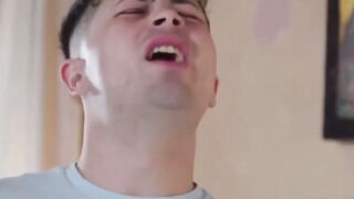Reagan Foxx Bends Over to Suck Dick on Knees Then Riding Rough