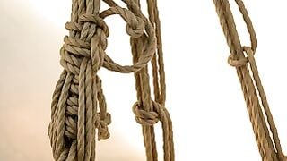 Chanel Preston Fists Cassandra Nix in Rope Bondage Medical Exam