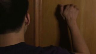 TS Doll Sucks Cock & Takes Double Anal in Dorm Room Threesome