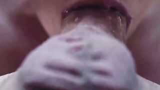 Abigail Mac Deepthroats Big Cock & Licks Wet Pussy