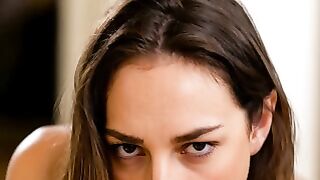 Andi Rose Sucks Stepbro's Big Cock in Taboo Doggy Style Hardcore