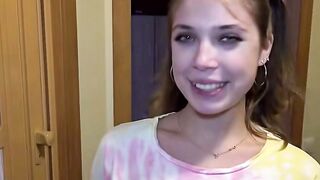 Abigail Mac Deepthroats POV in Tight Tie-Dye Shirt