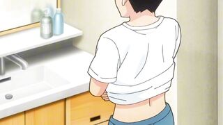 Hentai Blonde Rides Naked Guy In Bathroom For Rough Cum Splash
