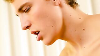 Hung Twinks Suck Cock & Worship Ass In Bedroom